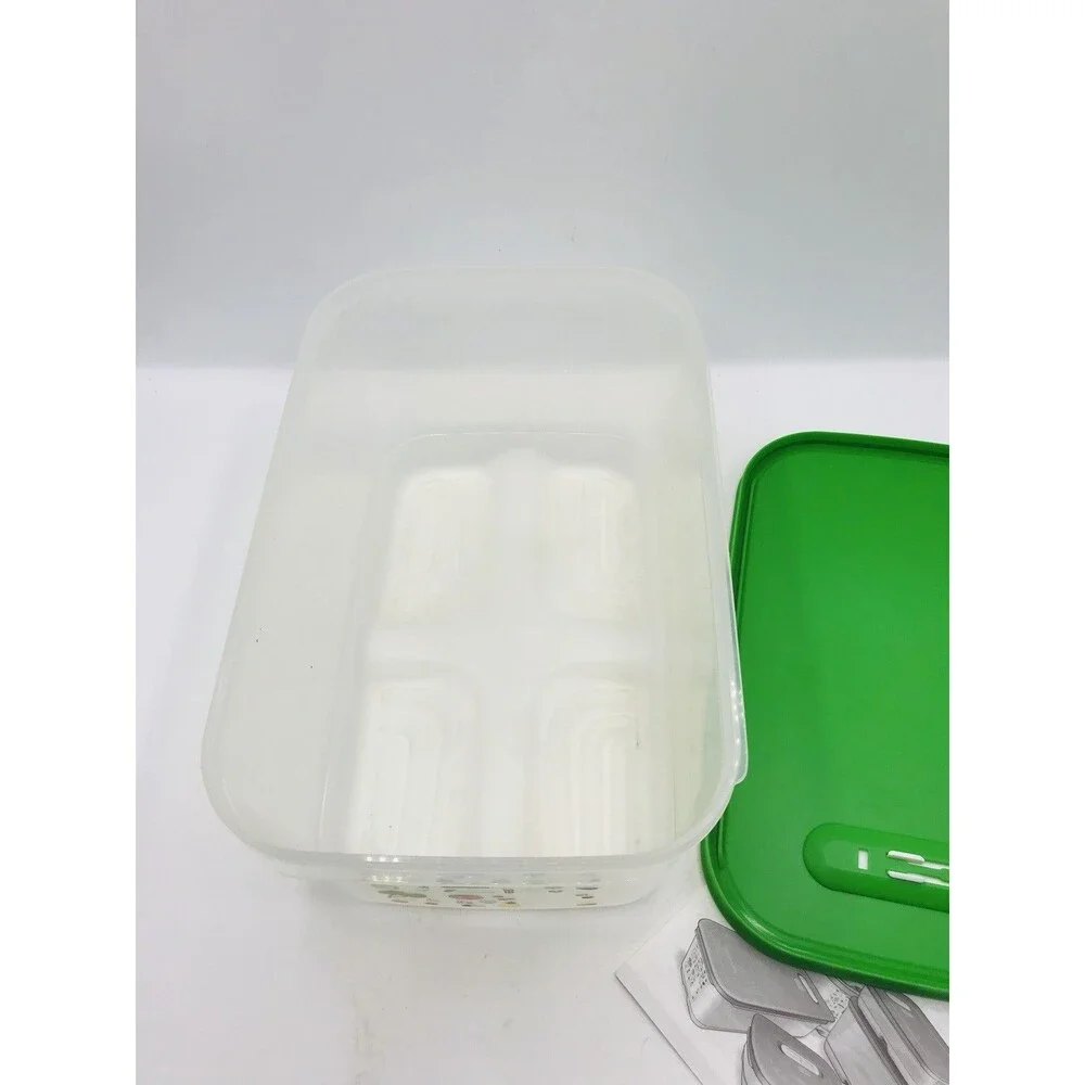 Fridgesmart Deep Container . Prolongs Life of Fruits & Veggies Tupperware 4 Qt